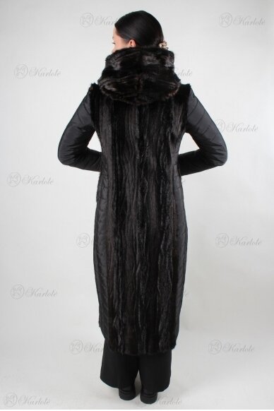 Moteriškas paltas su kailiuku 2